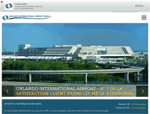 Tablet Screenshot of fr.orlandoairports.net